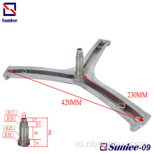 Front loading Mesin Cuci Drum Spider Dukungan